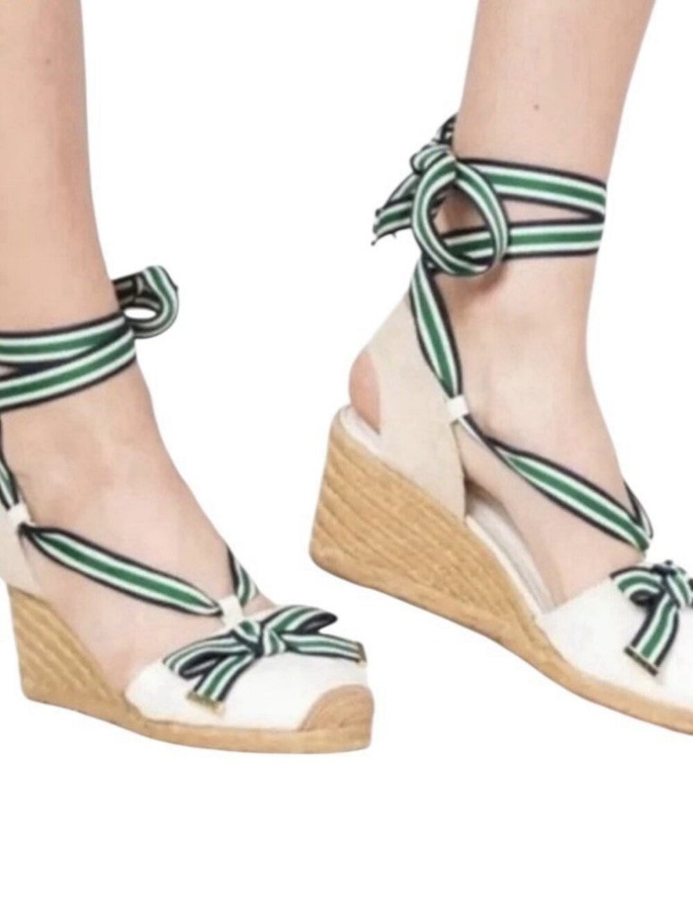 Lauren Ralph Lauren Hollie Wedge Espadrilles Shoes Womens Size 11 Resort Beach